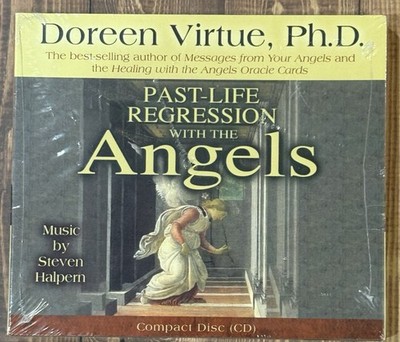 Past-Life Regression With The Angels Audio CD Doreen Virtue Steve Halpern - NEW