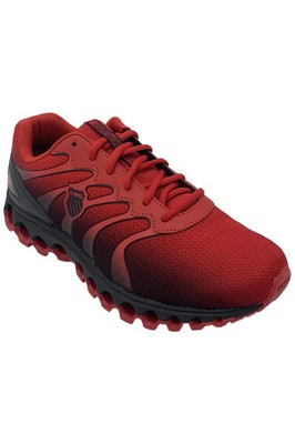 K-Swiss Men's Tubes 200 Lace-Up Athletic Sneakers Red/Black