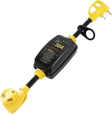 FAHKNS RV Surge Protector 30 Amp, Power Guard with Protection up to... 