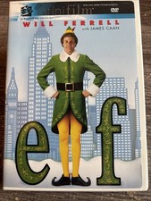Elf DVD, 2003 New Line Home Entertainment Will Ferrell. A8