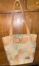 Vintage Donna Sharp Quilted Patchwork Shoulder Bag