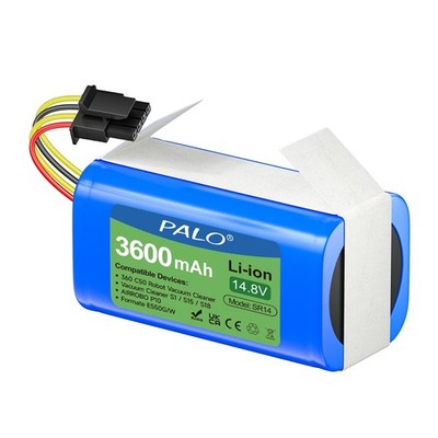 14.8V Lithium Battery for 360 C50 Robot Vacuum Cleaner, AIRROBO P10, Vacuum C...