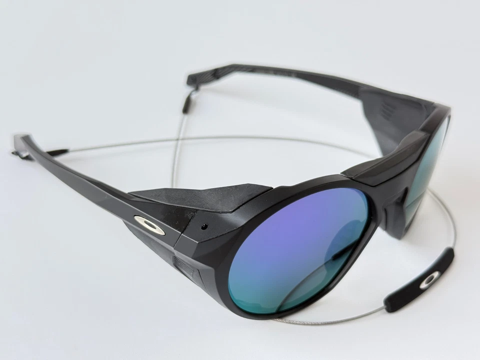 Gafas de sol Oakley CLIFDEN OO9440 negro mate púrpura lentes nuevas Foto 3 de 4