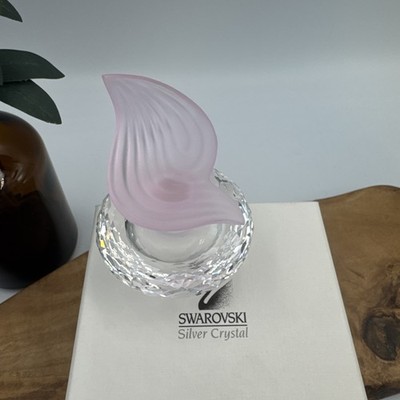 Swarovski Crystal Rose Flacon Perfume Bottle with Original Box | eBay