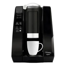 Small Coffee Brewer : Single Serve, 14.4” x 10.5” x 11.6”, Less counter space...