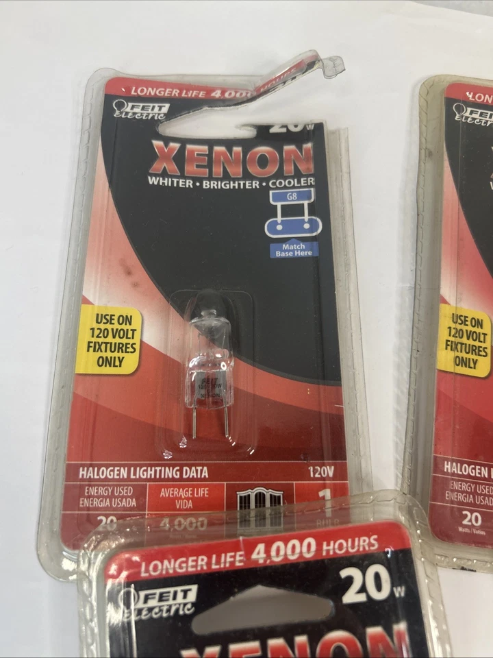 Feit Electric 20W Xenon Bulb G8 Fitting New & Sealed (5) Read - Image 2 of 4