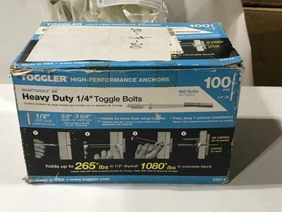 BB Snaptoggle - Toggler for wall mounts - 1/4-20  Thread / 25 pcs.