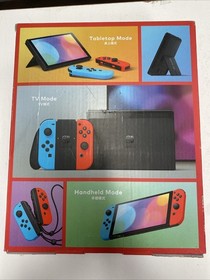 Nintendo Switch OLED Model Handheld Console 64GB Neon Red / Neon Blue (HK)