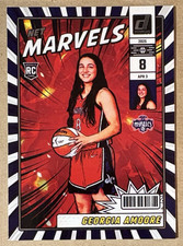 Georgia Amoore 2025 Panini Donruss WNBA Net Marvels Rookie #17 (RC) Mystics