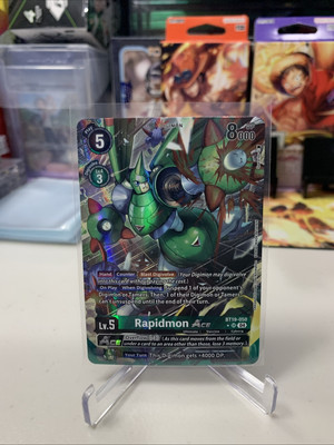 Rapidmon Ace - BT19-050 SR - Alt Art - Special Booster VER.2.5 - Digimon TCG