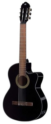 EAkustik Klassikgitarre Basic Plus, Decke Fichte, Korpus Line, 4/4,Slim Body,...