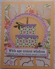 Stampin Up Card Kit FUNNY BIRTHDAY Pretty Cake  Floral LOVELY  BEAUTIFUL dsp