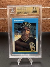 1987 Fleer - Barry Bonds #604 Glossy (RC)