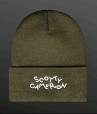 Scotty Cameron Titleist 2025 Dancing Cameron Olive Green Beanie