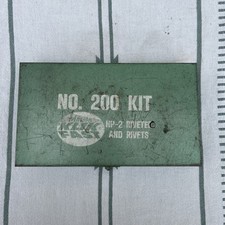 Marson Rivet Tool HP-2 No 200 Kit Riveter Klik-Fast Metal Box Rivets Instruction