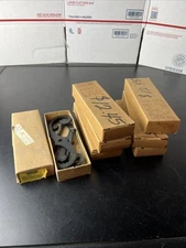 7 Packs Stanley Steel Blind Hold Backs NEW Old Stock 2 pk