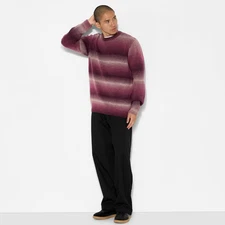 Men's Oversized Crewneck Sweater - Original Use Plum Purple XL
