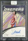 JARED MCCAIN 2024-25 PANINI ONE AND ONE #39 ROOKIE THE ONEDERS AUTO RC 54/99