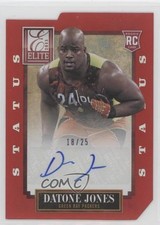 2013 Panini Elite Rookie Status Red Die-Cut 18/25 Datone Jones #124 1u6