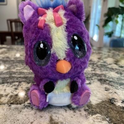 Interactive Toys Hatchimals  Tested Includes Batteries Pink Purple Lights  