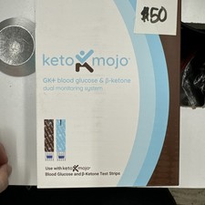 Keto Mojo GK Glucose  Ketone Monitor Kit 04/2027 Expiration Sealed Box
