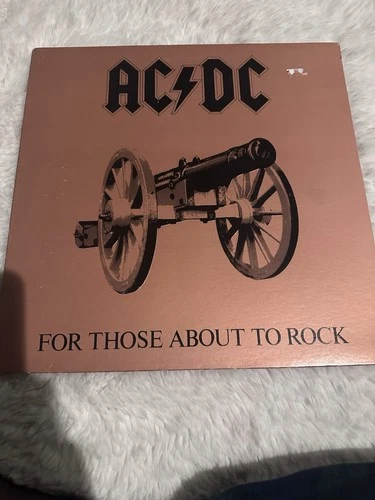AC/DC For Those About To Rock 1981 Atlantic SD 11111 LP Gatefold Vinyl Record
