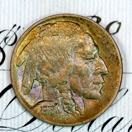 * 1916-D * SUPERB+ GEM BU MS BUFFALO NICKEL * FROM ORIGINAL COLLECTION