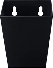 Black Bottle Cap Catcher Wall Mounted Beer Cap Collector Narrow Stainless Steel