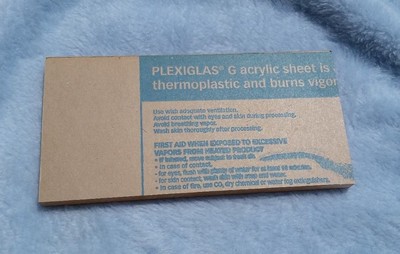 1 2 cell cast acrylic