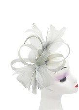 Fascinator New Women's Small Headband Clip Hat Weddings Ladies Races Royal Ascot