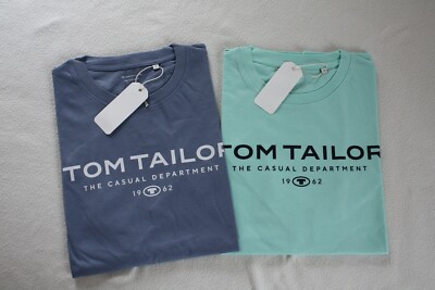 !!NEU: Tom Tailor Halbarmshirt T-Shirt Rundhals - Gr. M / L / XL / 2XL / 3XL !!