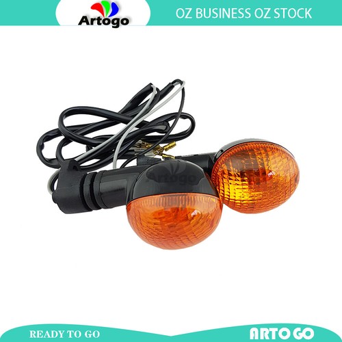 Pair Front or Rear Indicators Fit HONDA CRF250X 2004 2005 2006 - Picture 2 of 3
