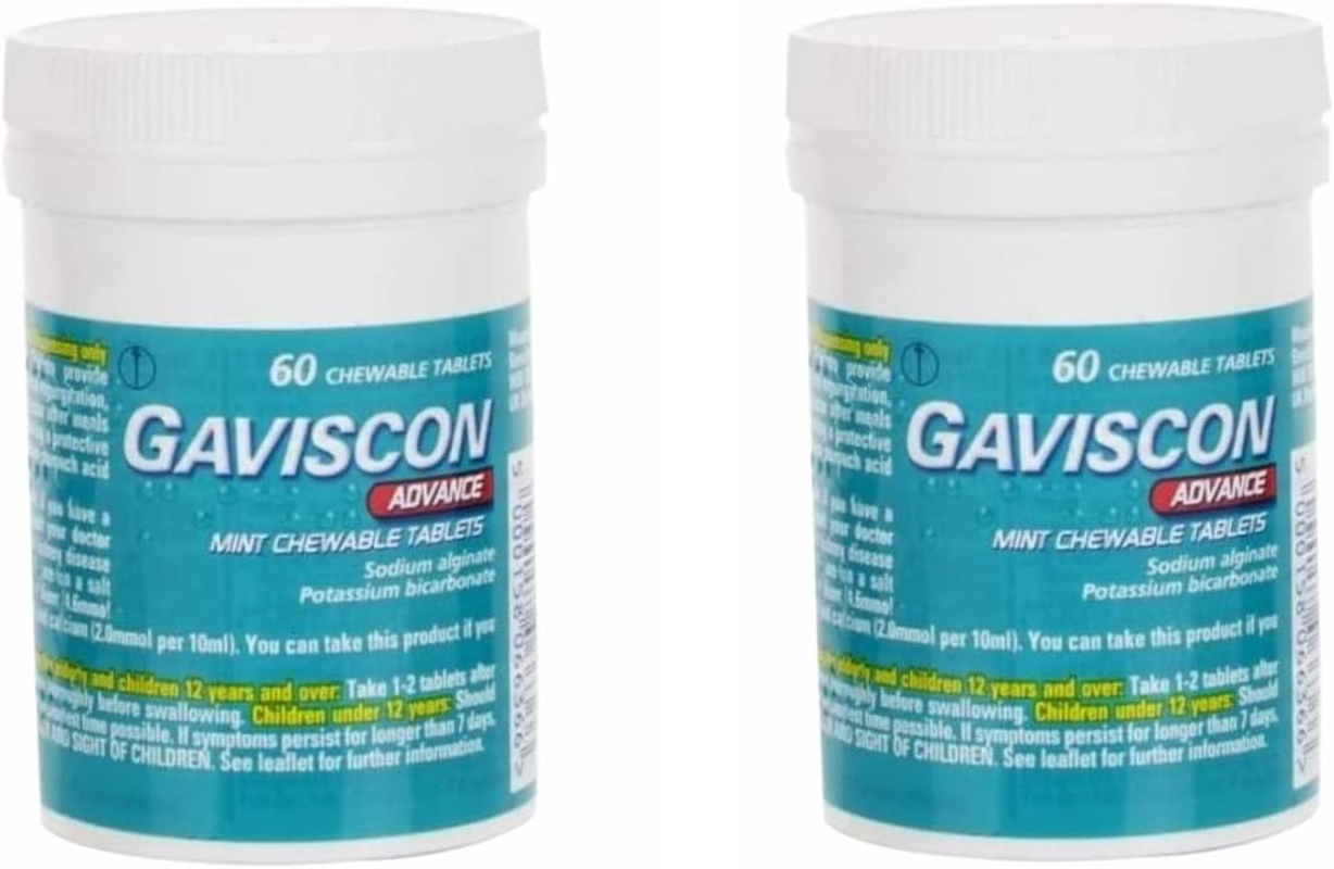 60-Count Chewable Peppermint Tablets Twin Pack for Fresh Breath On-the-Go