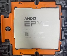  no lock AMD EPYC Genoa 9124 CPU processor 16 core 32 thread 3.0GHz-3.6GHz 200W