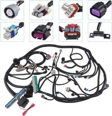 LS Stand ALone Wiring Harness For 03-07 4.8 5.3 6.0 Chevy GMC Vortec DBW 4L60E 