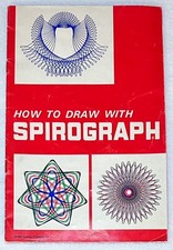 1967 1960  s Kenner SPIROGRAPH INSTRUCTION MANUAL Booklet How To Draw Vintage