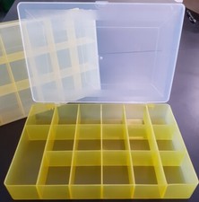 SCATOLA SCATOLE PORTA FILO PORTA MATASSINE DMC PER RICAMO PERLINE