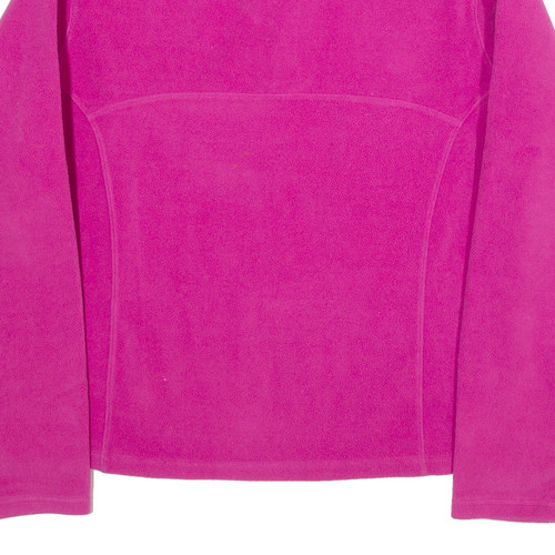 Tommy Hilfiger Damen Fleece Rosa 1/4 Reißverschluss XL - Bild 6 von 6