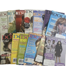 Dolls Magazines Lot Of 13 Issues Collecting Photos Articles History 1993-2017