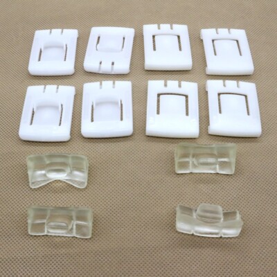 4x Set Seat Slider Guide Rail Runner Clip For VW MK1 MK2 MK3 Rabbit Golf Corrado