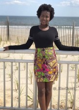 African Print skirt