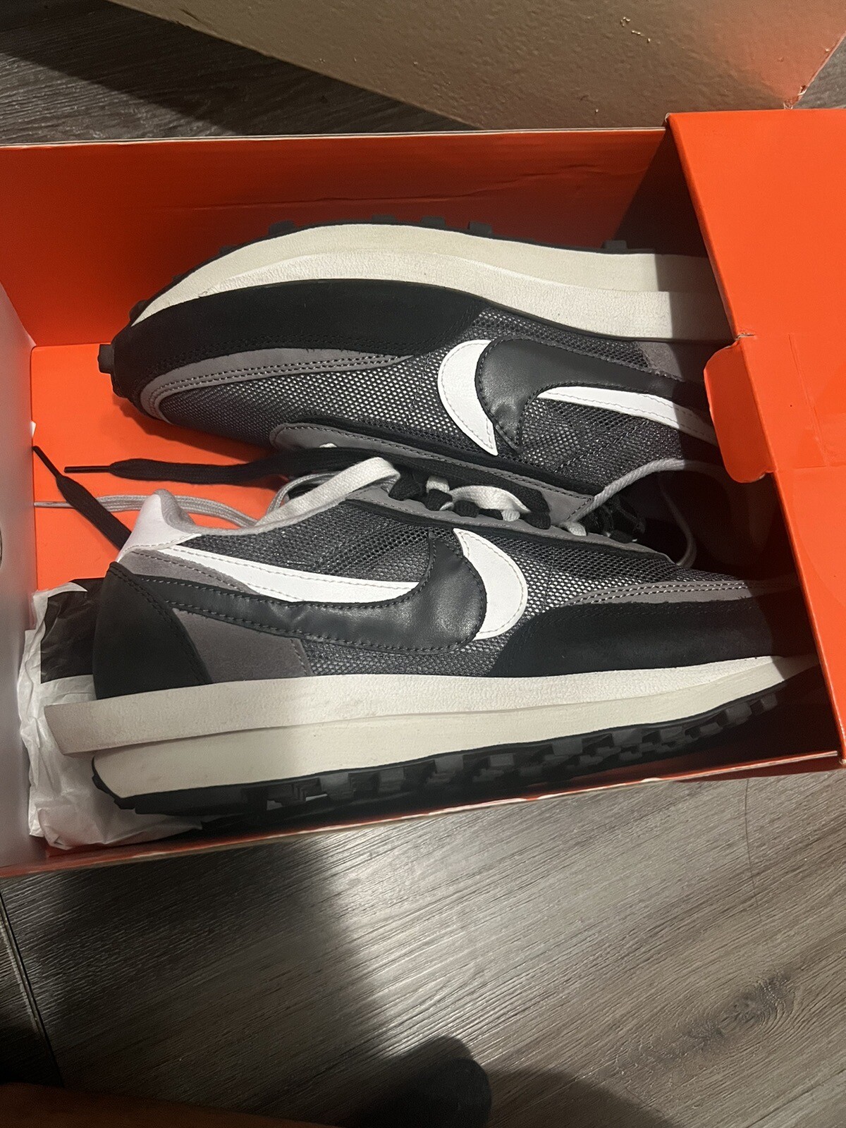 SACAI X NIKE Nike LDWaffle x Sacai nere 2019 taglia 10 5