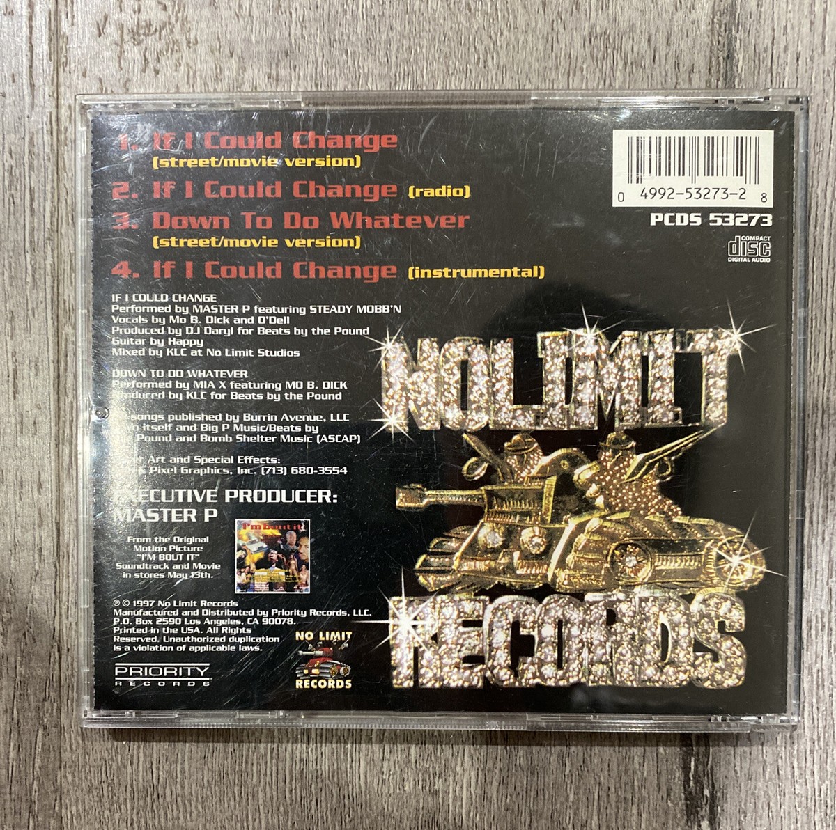 Master P If I Could Change CD Single Rare 49925327328| eBay