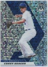 2021 Panini Mosaic Corey Seager Quick Pitch Silver Prizm #198