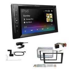 Pioneer Autoradio Bluetooth DAB Apple Android für Opel Meriva 2003-2010 charcoal