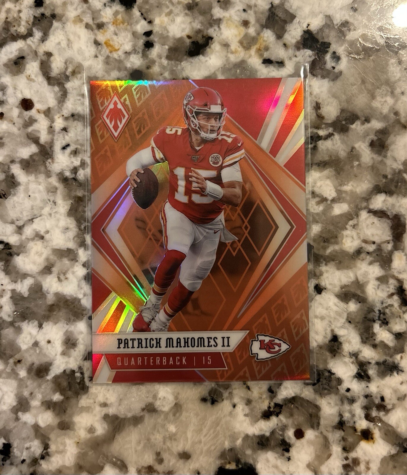 2020 NFL Panini Phoenix Orange #45 Patrick Mahomes /99 - Chiefs