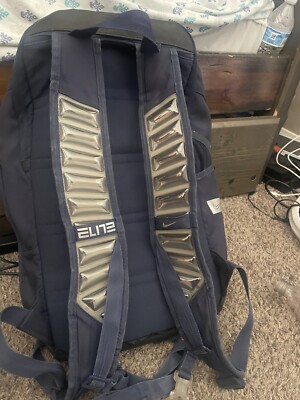 Nike ELITE バックパック ネイビー　グレー　未使用 Nike Elite Pro Basketball Backpack - Navy Blue (BA6164-411