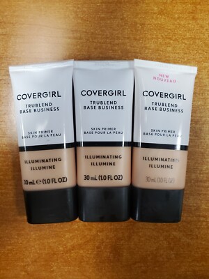 3 Pack: COVERGIRL Base Business Face Primer Illuminating (9648) R3P1