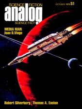 Analog Science Fiction-Science Fact Vol 96, No.10, Oct 1976 Canvas Poster 18x24