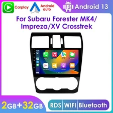 9" Android 13 Carplay Car Stereo Radio Head Unit FM For Subaru Impreza 2012-2014